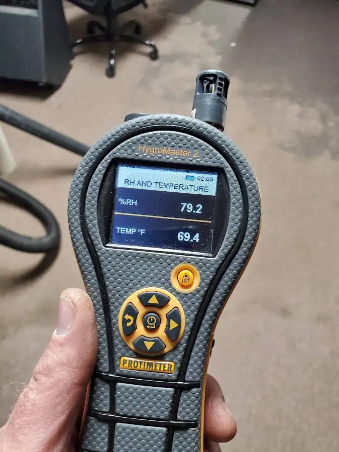 Moisture meter humidity assessment for Fire & Smoke Damage Restoration in Gilroy
